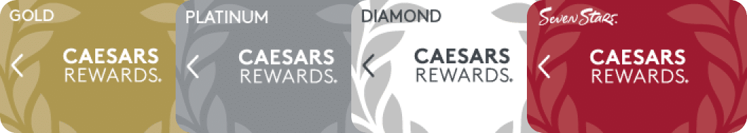 Caesars Rewards cards
