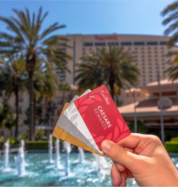 Caesars Rewards card