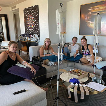 IV therapy at Regenerate Me inside the LINQ Hotel